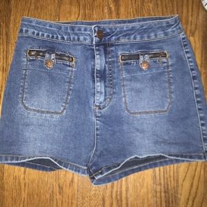 Urban Outfitters High Waisted Jean Shorts